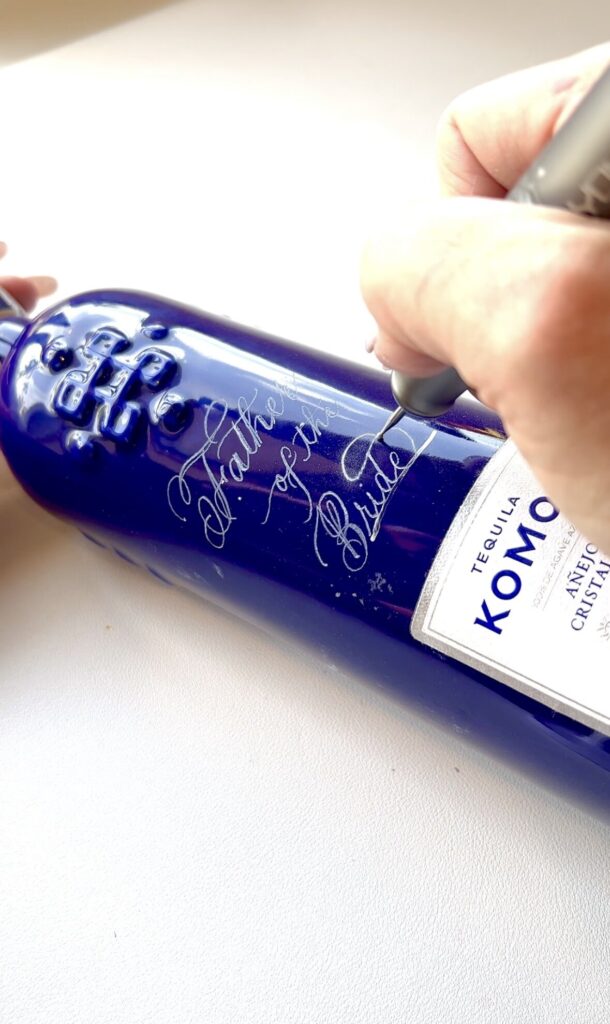 Custom Calligraphy Wedding Vows