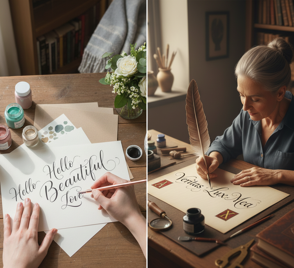 Modern vs Traditional Calligraphy Key Differences