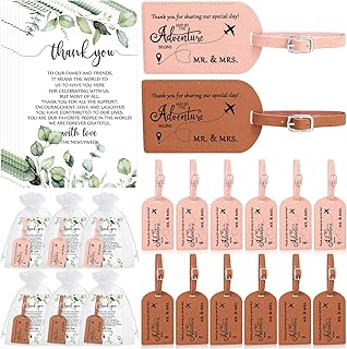 personal touch to wedding favors with calligraphed tags