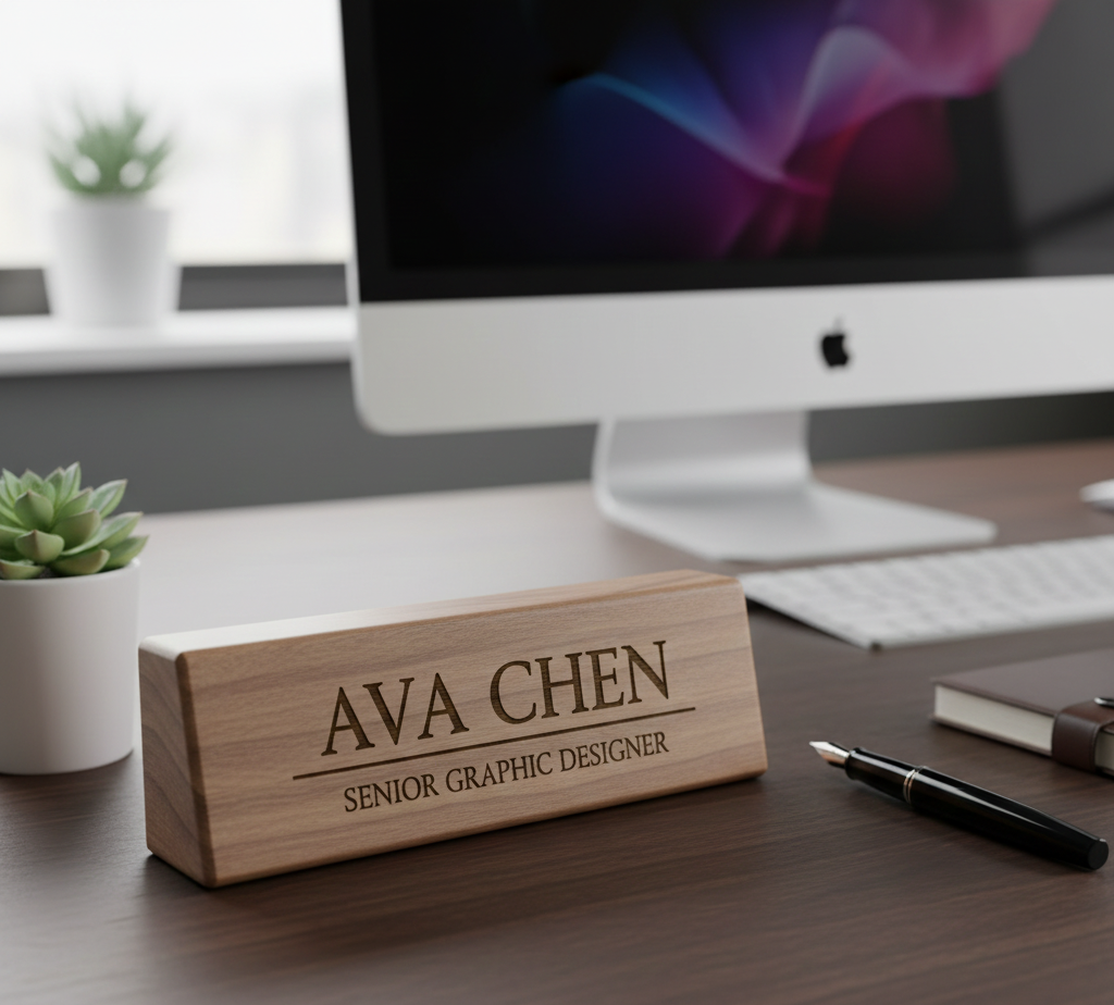 Desk Name Plate Gift Ideas By Carla Schall