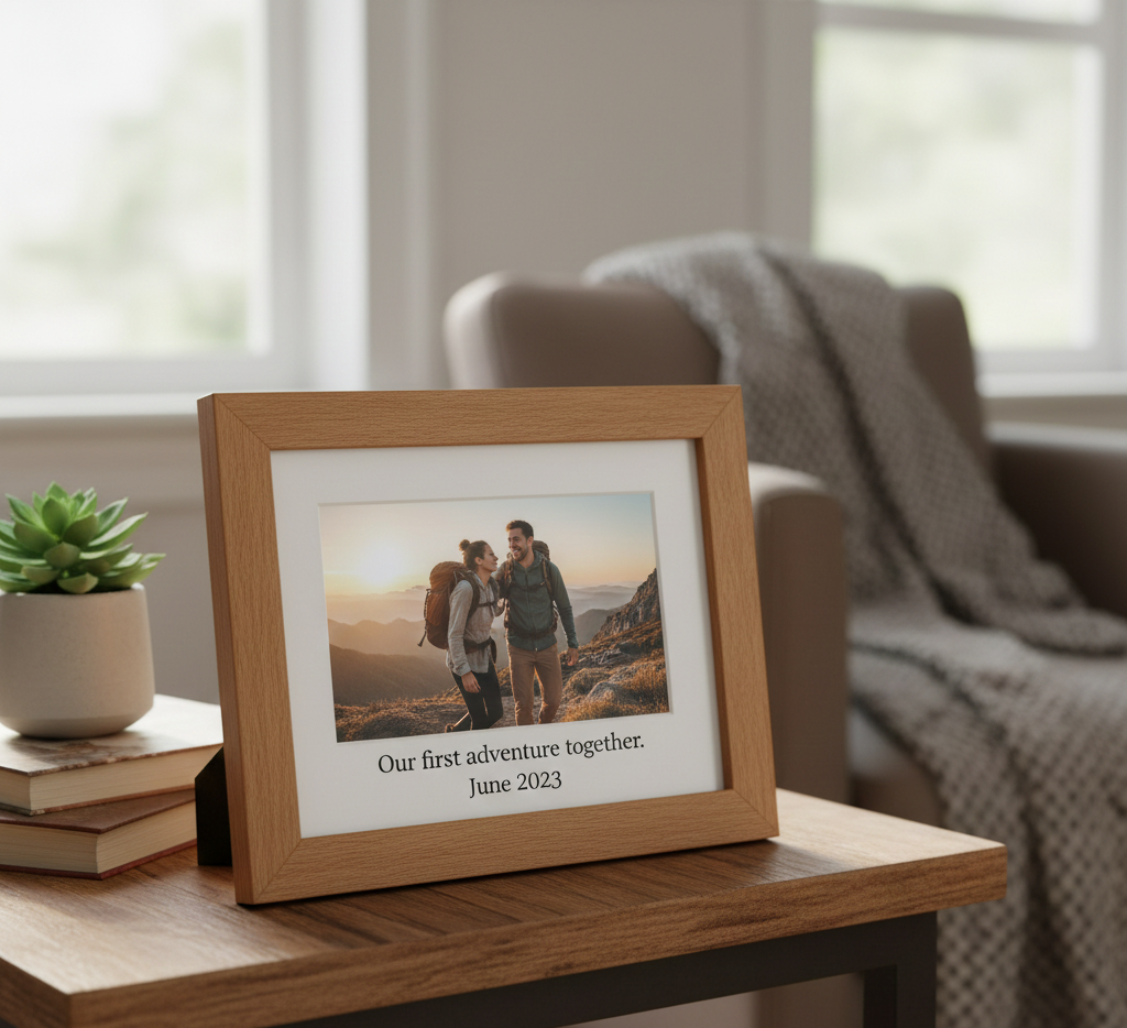 Photo Frame with Caption Gift ideas by Carla Schall