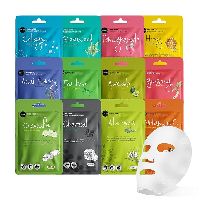 sheet mask gift set self care