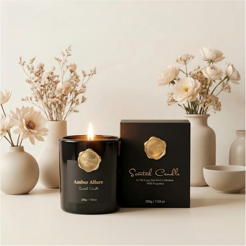 luxury scented candle gift