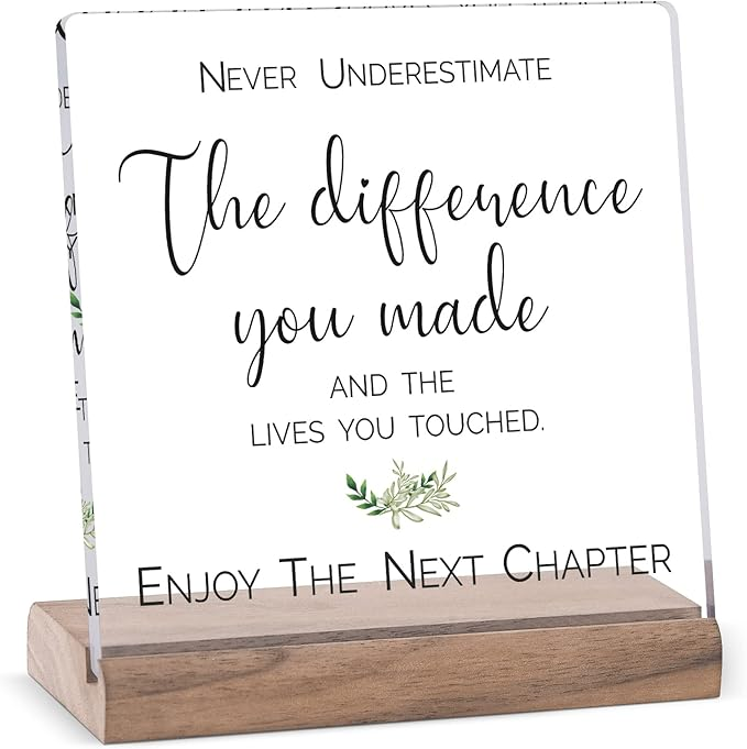 personalized farewell merchandise gift