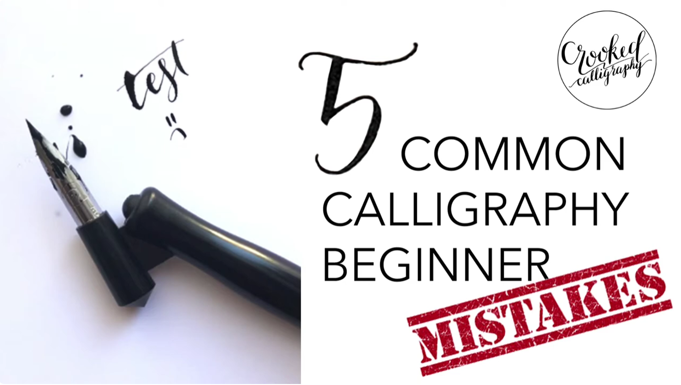 Common Calligraphy Mistakes