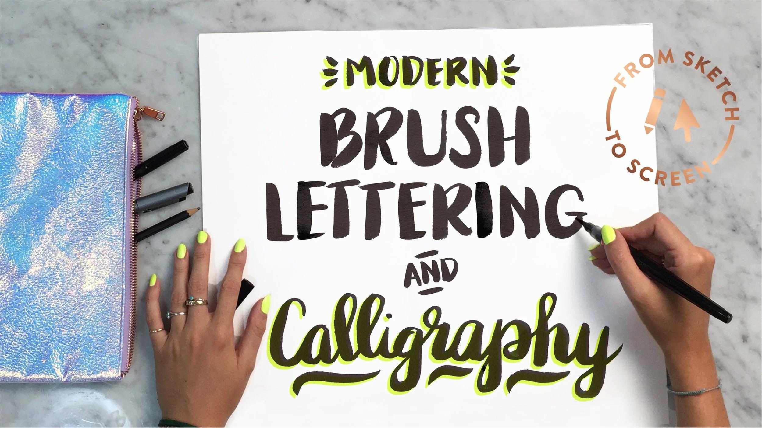 Calligraphy vs Brush Lettering: What's the Difference?