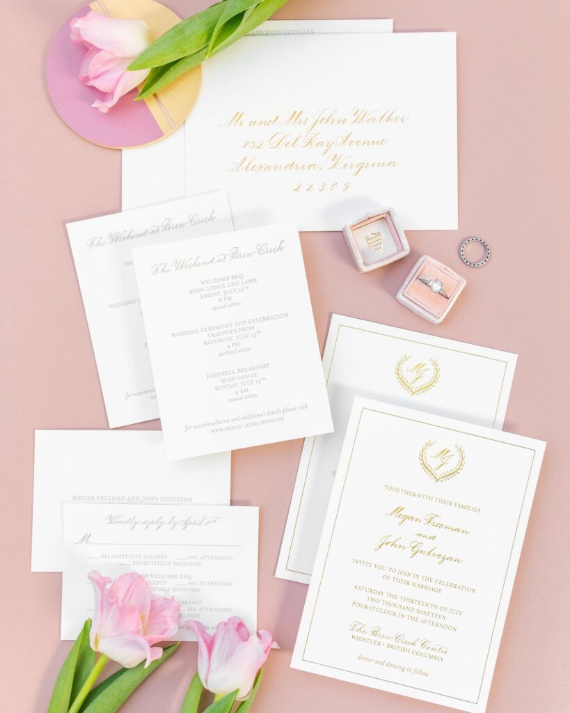 Wedding Calligraphy Timeline: When to Book, Approve and Receive Everything