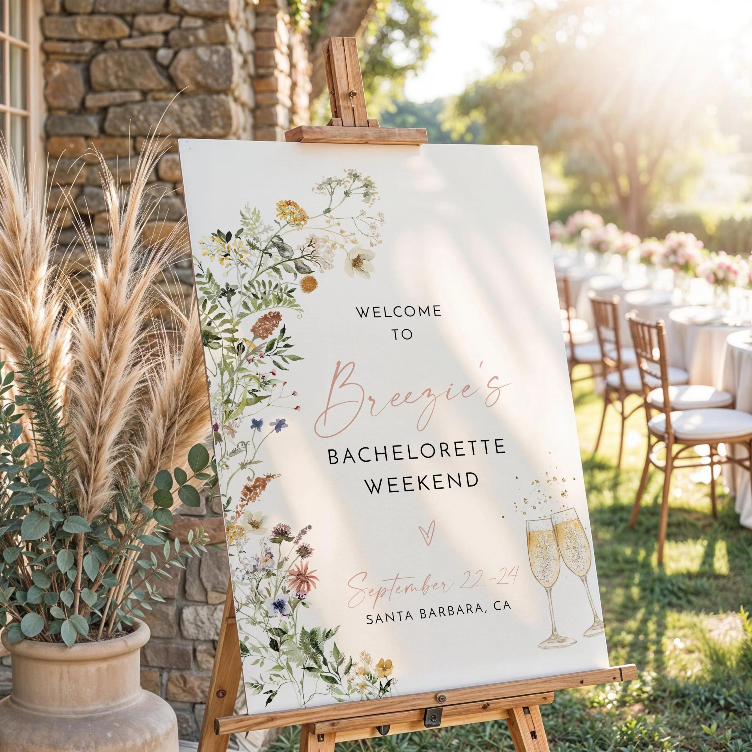 What to Write on a Wedding Welcome Sign: Wording Ideas and Calligraphy Tips